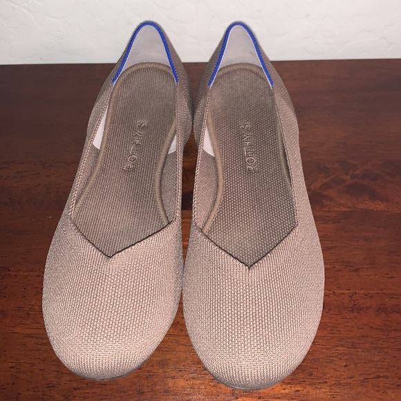 ROTHY’S BRAND NEW SIZE 9.5 ROUND TOE SLIP ON FLATS - Picture 2 of 10